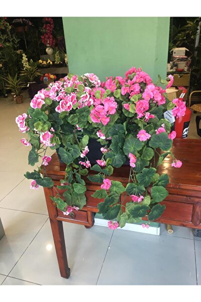 ASÇ YAPAY ÇİÇEK Yapay Çiçek Sarkan Sardunya Açık Pembe