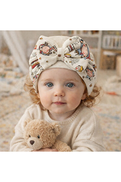 Little Baby 100% Cotton Piece Baby Bonnet