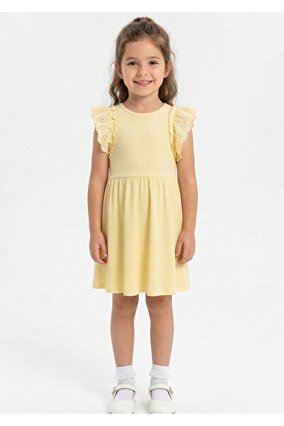 Cortigiani Girls Dress Frill Sleeve, 7-8Y