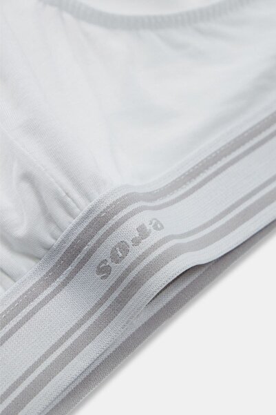 Eros Soft Micro Modal Elastic Men's Slip Underwear - White
