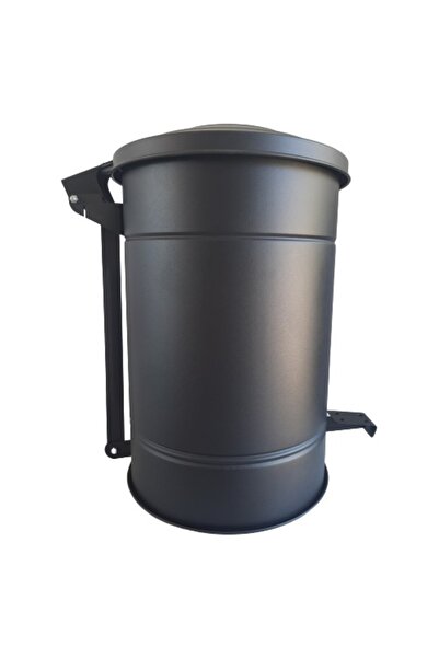 NATURELMETAL GALVANİZ METAL PEDALLI ÇÖP KOVASI 30 LT MUTFAK, OFİS, DIŞ MEKAN