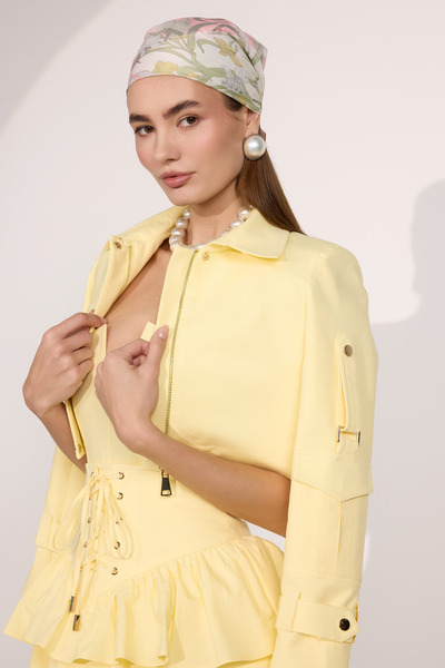 NOK İSTANBUL Nok Iconic Rock Star Jacket Yellow
