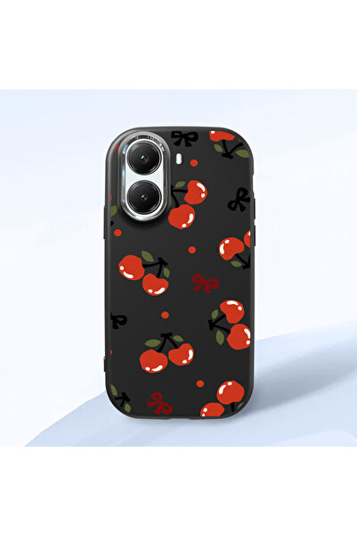 Hontinga Poco X7 Pro Compatible Camera Protected Black Soft Silicone Phone Ca...