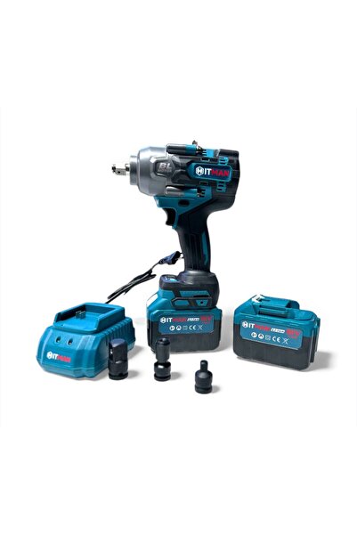 Hitman Impact Wrench Pistol 2 Batteries 88V 8A 2350 Nm HITMAN