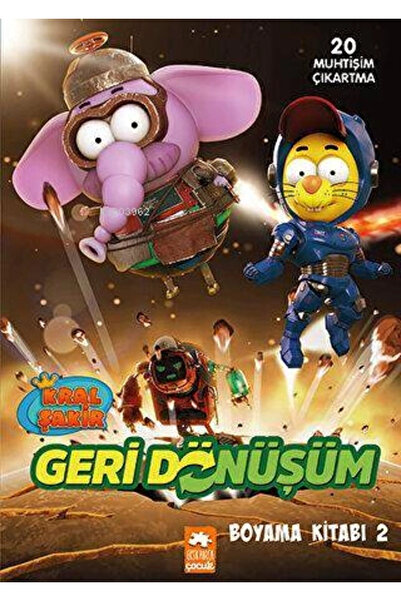 Eksik Parça Yayınları Kral Şakir Geri Dönüşüm Boyama Kitabı 2 Eksikparça