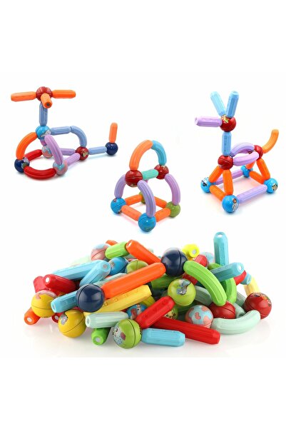 Toybox Magnetic Building Sticks Blocks Toy, STEM Creativity Games, Preschool ...