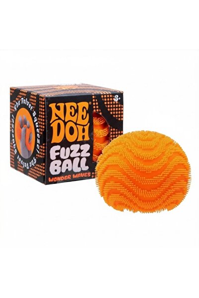 Be Venom™ Jucarie antistres Fuzz Ball NeeDoh, 6,3 cm ORANGE