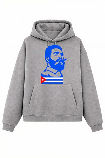 Rabona Fashion Φούτερ/μπλούζα με στάμπα σε στυλ Κούβας με το πνεύμα της επανά...
