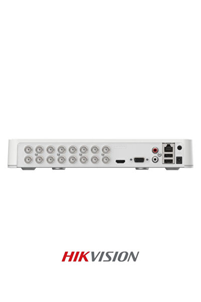 Hikvision DS-7116HGHI-M1 16 Kanal DVR Kayıt Cihazı H.265+ İnsan Araç Analizi