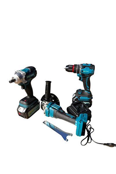 Starktech Germany Cheie Imact Bormasina Polizor,Flex Trusa 3 in 1 88V 4 A Sta...