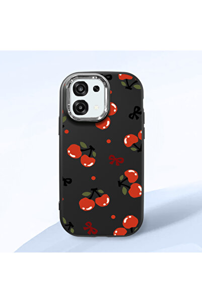 Hontinga حافظة هاتف من السيليكون الناعم باللون الأسود متوافقة مع كاميرا أوبو ...