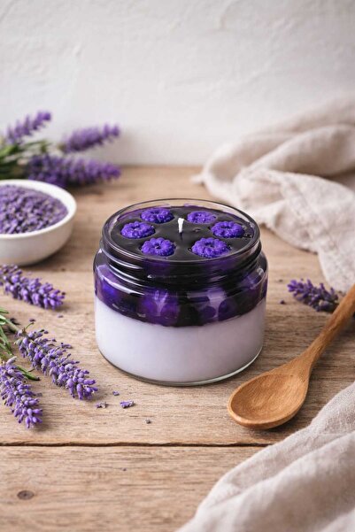 Selure BÖĞÜRTLEN REÇEL KONSEPT MUM 300 CC | CAM KAVANOZ