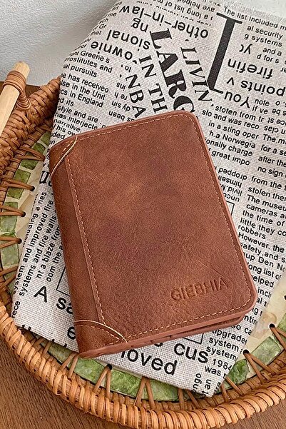 TAKIŞTIR Smeđi novčanik/držač kartice