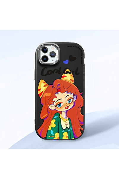 Hontinga iPhone 11 Pro Compatible Camera Protected Black Soft Silicone Phone ...