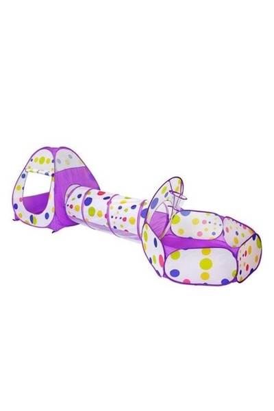 FOXMAG24 Cort de joacă pentru copii, 3 în 1, violet 8462