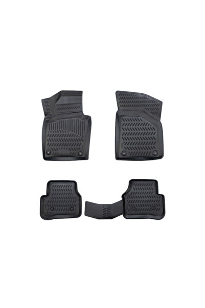 ERK Covoare cauciuc tavita compatibile Volkswagen Passat CC 2008-2016 Cod: A8...