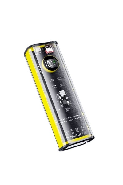 Andowl External battery with LED display, 30000mAh with LED flashlight, fast ...