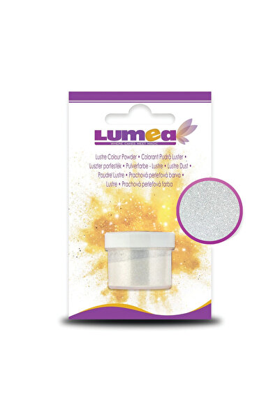 Lumea Colorant alimentar pudra de suprafata Alb Perlat, 4g -