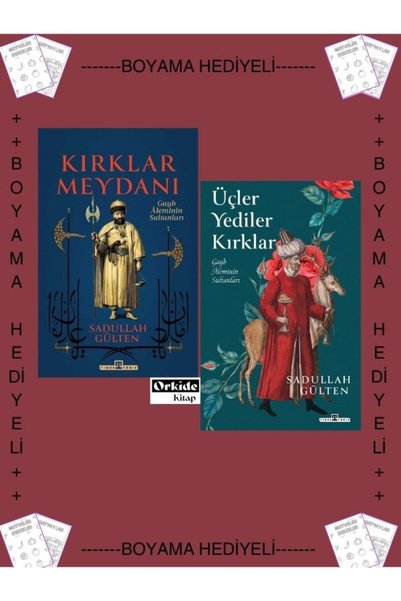 Timaş Yayınları Boyamalı- Sadullah Gülten Gayb Aleminin Sultanları, Kırklar M...