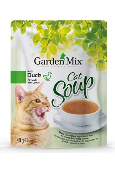 Gardenmix Garden Mix Ördekli Kedi Çorbası (5 PAKET)40GR