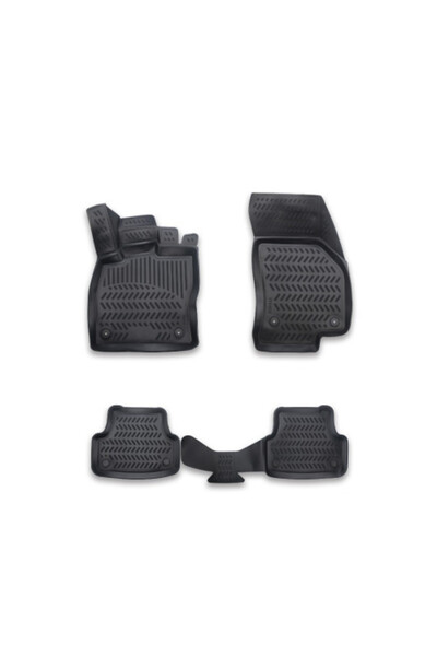 ERK Covoare cauciuc tavita compatibile Seat Ateca 2016-> Cod: A80-X101v4