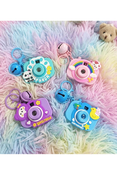 LRS STORE 4 Adet Projeksiyonlu Oyuncak Fotoğraf Makinesi Projektör Süper Sevi...