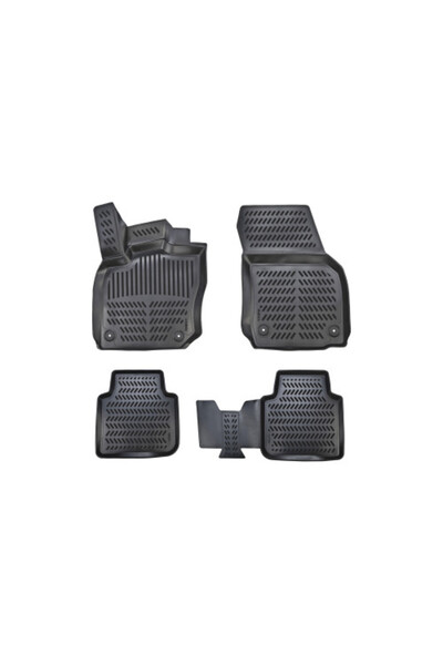 ERK Covoare cauciuc tavita compatibile Skoda Kodiaq 2024-> Cod: A80- X190v5