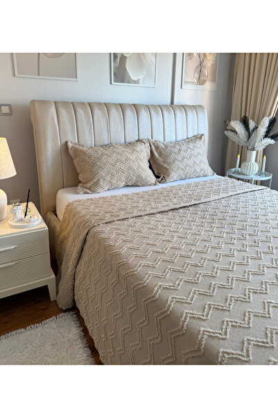 shop Zigzag Pattern Double Bedspread Set