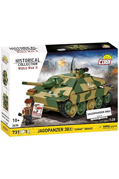 COBI Jagdpanzer 38(t) "Chwat" (Brave), 731 piese ( COBI-2670 )