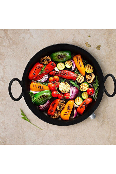 Home Box Fiona Iron Kadai - 34.5 cm