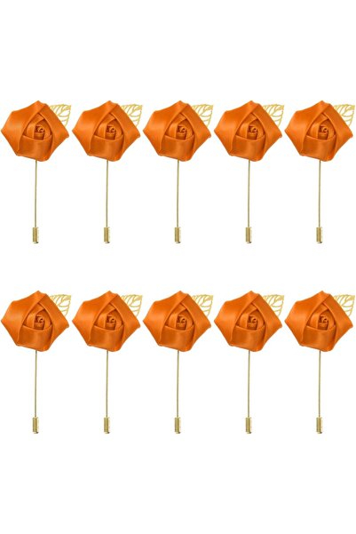 QUARKZMAN 10 бр. Бутониери за младоженци в розово, 2"x3.5" за сватбени церемо...