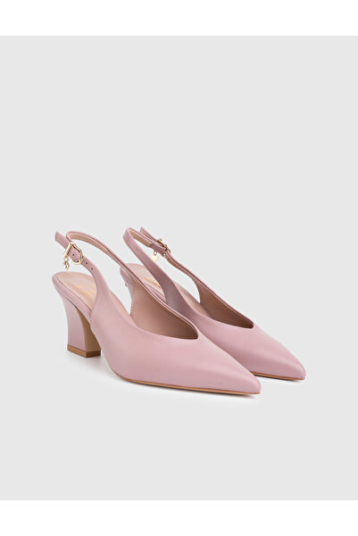 İLVİ صندل نسائي بكعب من إسارة H جلد أصلي