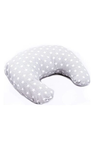 Bocioland Breastfeeding pillow, Bocioland, Gray Stars, With removable cover, ...