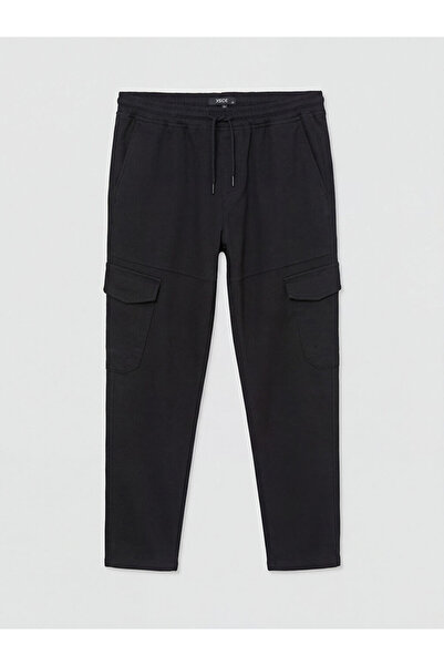 LC Waikiki Xside Black Slim Fit Men's Cargo Pants