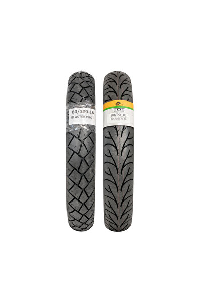 TDT TYRES Honda CBF 150 Motosiklet Lastiği 80/100-18 TL VE 90/90-18 TL