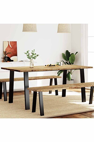 Concept Τραπέζι, 150x90x75 εκ., μασίφ ξύλο ακακίας