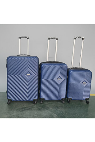 I-Travel طقم عربة نقل مكون من 3 قطع من مادة ABS بسحاب إغلاق بريزم