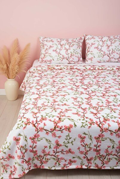 Rivaİstanbul Sakura Double Plush Blanket