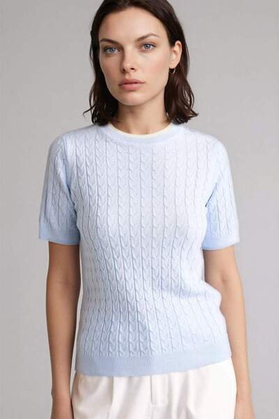 DeFacto Regular Fit Crew Neck Sweater H5995Ax26Sm