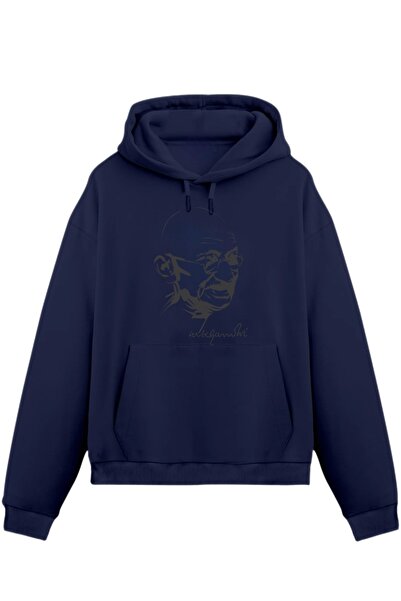 Rabona Fashion Φούτερ / Φούτερ με κουκούλα  "Bilge Adam " με μίνιμαλ πορτρέτο...