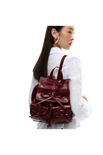 Desigual Small women's Backpack , Desigual, Candy Bow, Bordeaux