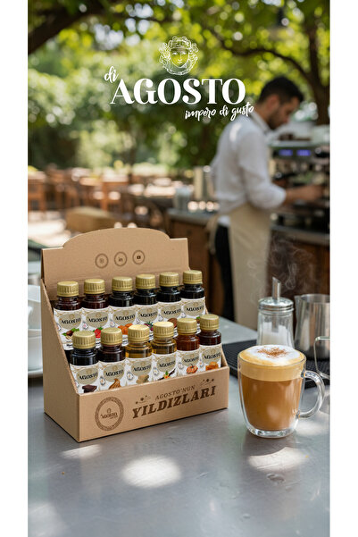 AGOSTO 12 Farklı Lezzet-120 ml Şurup Seti