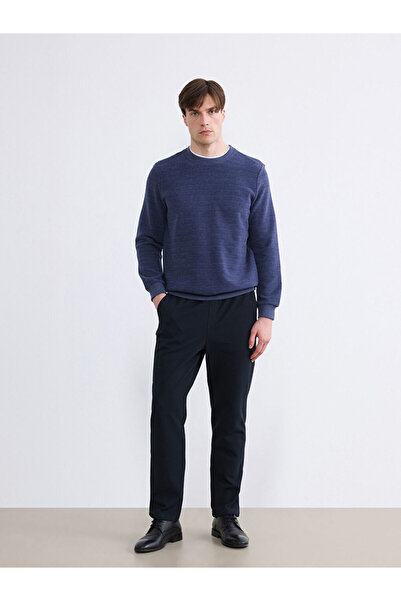 LC Waikiki Navy Blue Standard Size Men's Trousers