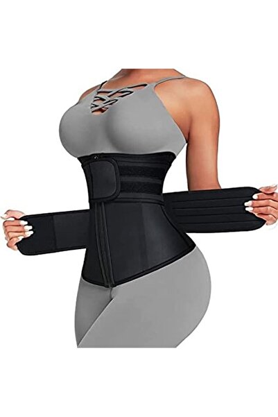 ROCK POW Adjustable Waist Trainer for Women, Slimming Belt with Tummy Sauna B...