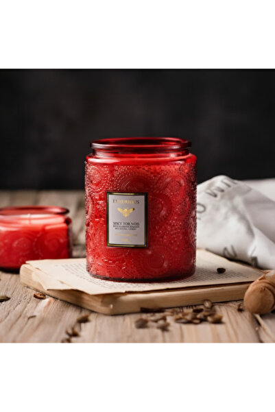Generic Luxurious Spicy Tor Nois Scented Jar Candle 400g