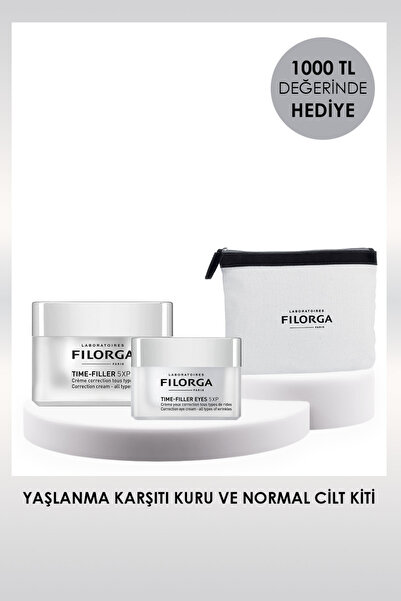 Filorga Kuru Ciltler için Time Filler 5XP Yaşlanma Karşıtı Krem ve Göz Çevres...