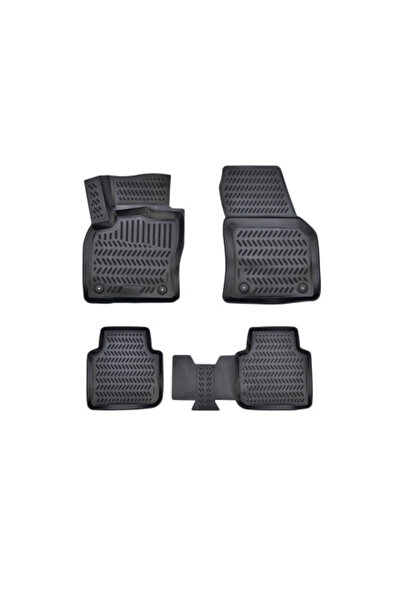 ERK Covoare cauciuc tavita compatibile Volkswagen Tiguan Allspace 2019-> Cod:...