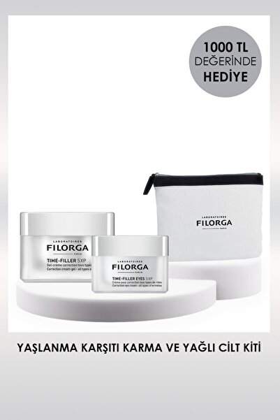 Filorga Karma ve Yağlı Ciltler için Time Filler 5XP Yaşlanma Karşıtı Krem ve ...