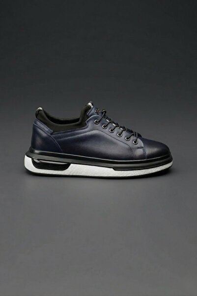 MUGGO REİD H piele naturală Pantofi sport casual pentru bărbați, cu talpă gro...