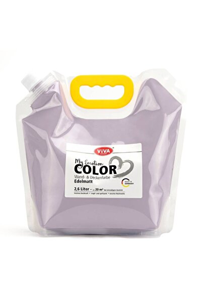 Viva Decor Vopsea lavabil premium pentru pereți și tavan, 2,6 litri Pastel Pu...